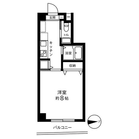 ルーブル府中壱番館の物件間取画像
